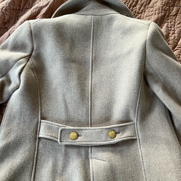 J. Crew Tan Pea Coat - Picture 2 of 6